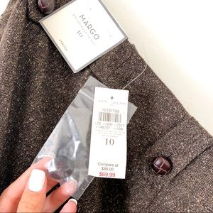 Ann Taylor Factory Pants - Ann Taylor Margo Brown Trouser 10 Ann Taylor Factory Pants - Ann Taylor Margo Brown Trouser 10